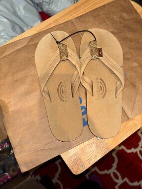 Rainbow Sandals 301ALTS Mens Classic Tan Brown